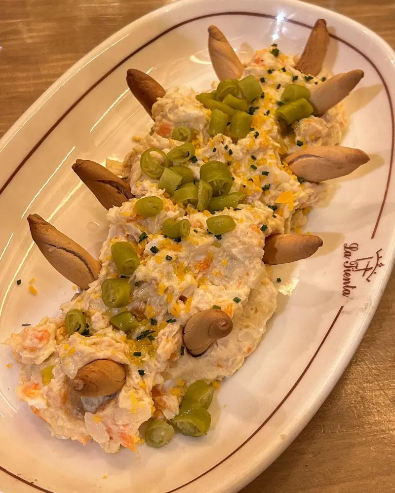 Ensaladilla rusa en la Taberna La Tienta