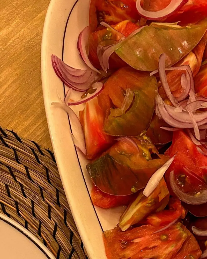 Tomate "La Tienta" en la Taberna La Tienta